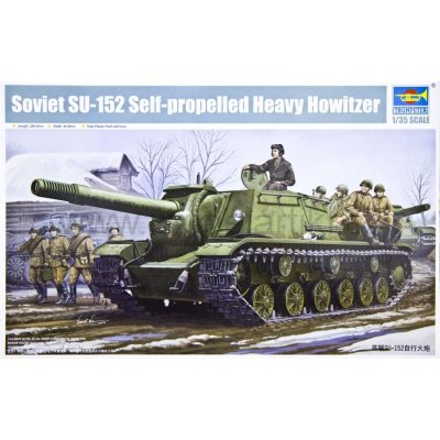 Trumpeter slepovací model Soviet SU-152 Self-propelled Heavy Howitzer 1:35