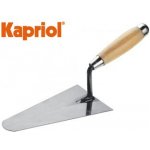 Lžíce zednická oblá úzká 180 mm KAPRIOL rukojeť dřevěná lakovaná – Zboží Mobilmania