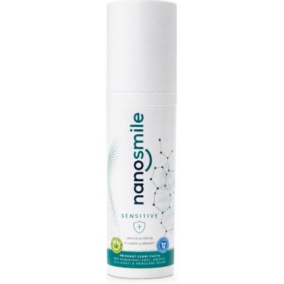 Nanosmile Sensitive Šetrná přírodní 75 ml – Hledejceny.cz