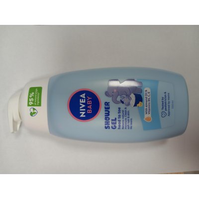 Nivea Baby Head To Toe Shower Gel jemný sprchový gel na tělo a vlasy 500 ml – Zboží Dáma