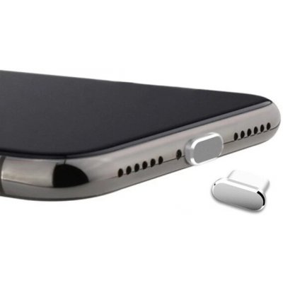 AppleKing záslepka proti prachu do USB-C konektoru pro Apple zařízení - stříbrná – Hledejceny.cz