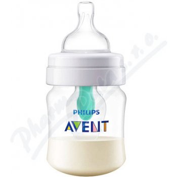 Philips Avent Láhev Anticolic s ventilem AirFree 1 ks Bílá 125 ml