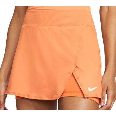 Nike tenisová sukně Victory straight oranžová