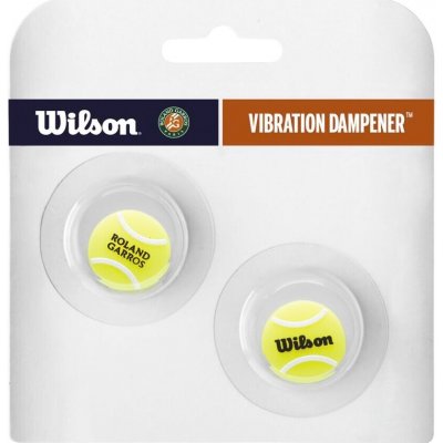 Wilson Tennis Ball 2 Pack Dampener Roland Garros – Sleviste.cz