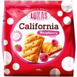 Lukas California Raspberry taste Malinové taštičky z lístkového těsta 150 g – Zboží Dáma