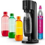 SodaStream Set Gaia Black + Láhev SodaStream 1l TriPack Orange Red Green – Zbozi.Blesk.cz