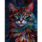 Norimpex Diamantové malování Upřený pohled 30 x 40 cm – Hledejceny.cz