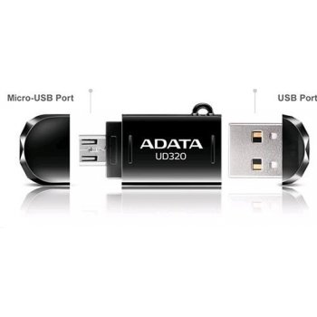 ADATA DashDrive Durable UD320 32GB OTG AUD320-32G-RBK