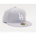 New Era 59FIFTY Los Angeles Dodgers Basic Šedá / Bílá – Zboží Mobilmania