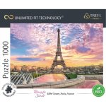 TREFL UFT Cityscape: Eiffelova věž Paříž Francie 1000 dílků – Zboží Mobilmania