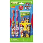 Paw Patrol Tlapková patrola zubní kartáček 2 kusy + zubní pasta 75 ml + kelímek dárková sada – Zboží Mobilmania