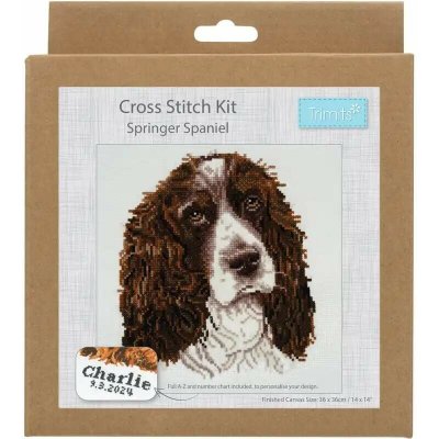 Sada na vyšívání GCS105 Springer spaniel – Hledejceny.cz