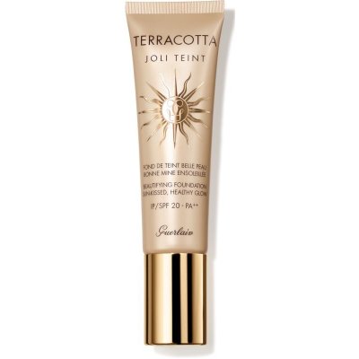 Guerlain Terracotta Joli Teint Beautifying Foundation Rozjasňující make-up pro přirozený vzhled SPF20 Foncé Dark 30 ml – Zbozi.Blesk.cz