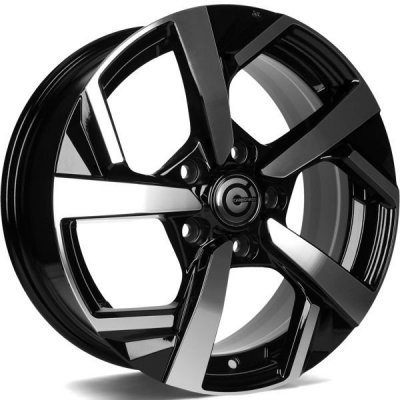 Carbonado Quincy 6,5x16 5x114,3 ET40 black polished