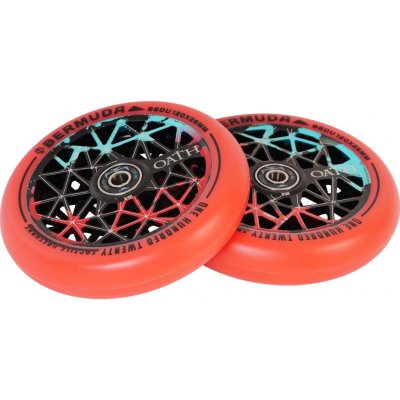 Oath Bermuda 120 mm black/teal/red 2 ks – Zbozi.Blesk.cz