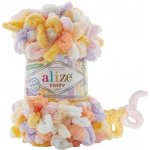 Alize Puffy Color 6520 Pletací příze – Sleviste.cz