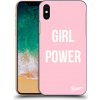 Pouzdro a kryt na mobilní telefon Apple Pouzdro Picasee silikonové Apple iPhone X/XS - Girl power čiré