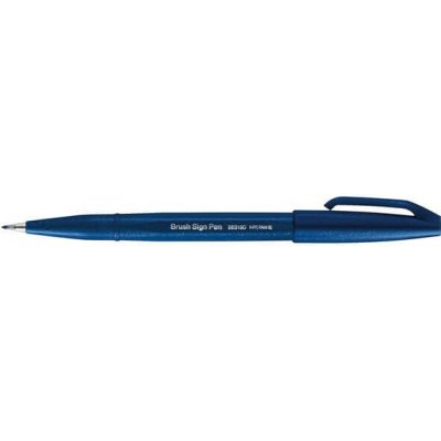 Pentel Brush Pen Sign SES15 černo modrý – Zboží Živě
