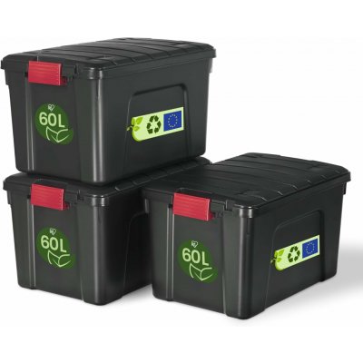 IRIS Ohyama úložný box 60 l SIA-60 sada 2 ks černý – Hledejceny.cz