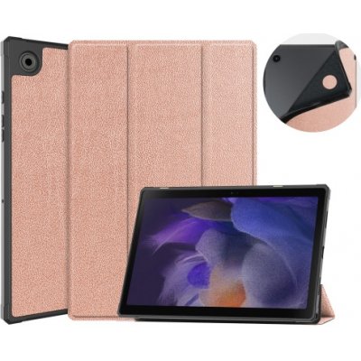 Protemio Leather Zaklápěcí obal Samsung Galaxy Tab A8 SM-X205 / SM-X200 37543 růžový – Zbozi.Blesk.cz