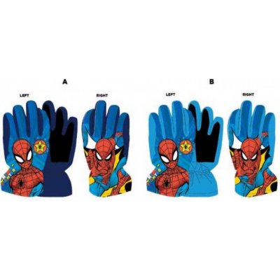 Setino chlapecké lyžařské 5-ti prstové rukavice Spiderman – Zboží Dáma