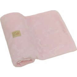 Esito Dvojitá dětská deka mikroplyš ZOO Cameo pink
