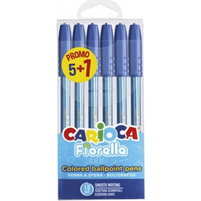 Carioca Cariora Fiorella Blue 6ks – Zboží Mobilmania