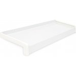 LEXIKON hliníkový ohýbaný parapet 90 x 1000 mm bílý