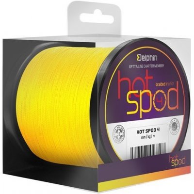 Delphin HotSpod 4 Žlutá 300 m 0,14 mm 9,1 kg – Zboží Dáma