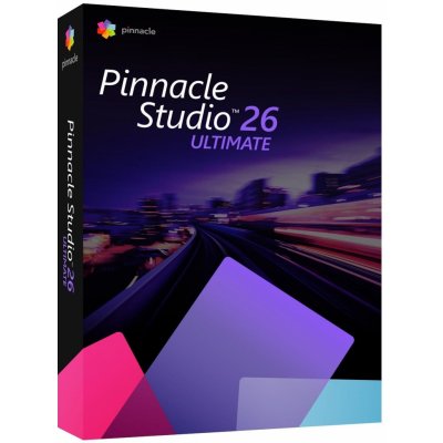 Pinnacle Studio 26 Ultimate ML EU - Windows, EN/CZ/DA/DE/ES/FI/FR/IT/NL/PL/SV - ESD - ESDPNST26ULML – Hledejceny.cz