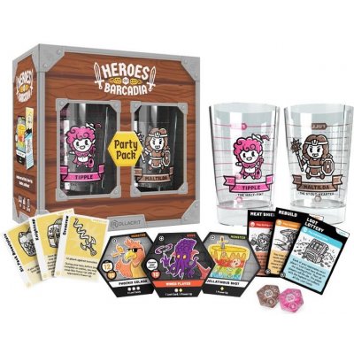 Rollacrit Heroes of Barcadia: Party Pack 2-Additional Player Expansion – Zboží Dáma