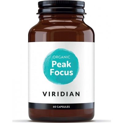 Viridian Peak Focus Organic Normální kognitivní funkce 60 kapslí – Hledejceny.cz