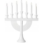 Markslöjd Torpa adventní bílý svícen na baterie – Hledejceny.cz