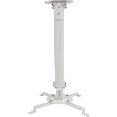 Techly Univerzální stropní držák na projektor 38-58 cm 13.5 kg stříbrný (309654) – Zboží Živě