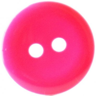 Pro Háčkování Knoflík kulatý plast 15 mm fuchsiový – Hledejceny.cz