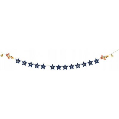 Narozeninový banner “Happy Birthday Letadla” 2,5 m – Zboží Dáma