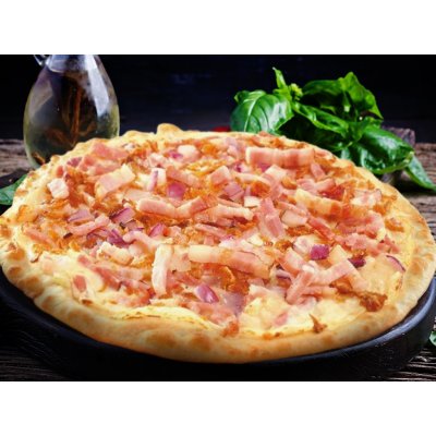 Family Market mražená Pizza Slanina a cibule 2 ks 820 g – Zboží Dáma