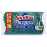 SPONTEX Scrub&Flex houbička 3 ks – HobbyKompas.cz