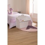 Atmosphera for Kids úložná lavice na hračky obláček bílá 30x60x54 cm – Zboží Dáma