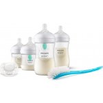 Philips Avent Breast Pumps a kojenecká láhev 125 ml a kojenecká láhev 260 ml a jednorázové vložky do podprsenky 6 ks a pouzdro a VIA pohárek s víčkem 3 ks – Zboží Mobilmania