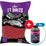 10kg Boilies LT Baits Extreme Strawberry - Jahoda 20mm + Booster Zdarma – Zboží Mobilmania