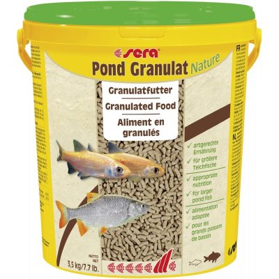 Sera Pond Granulat Nature 10 l – Zbozi.Blesk.cz