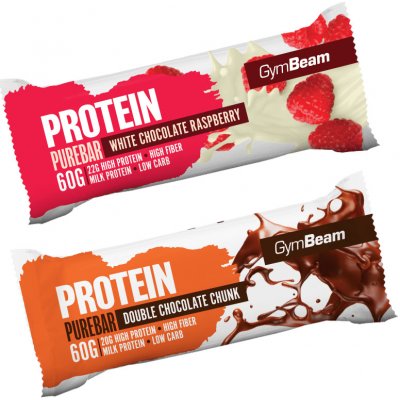 GymBeam Protein Pure Bar 60 g – Zboží Dáma