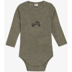 Celoroční merino body CeLaVi DR Žebro Traktor Dusky Green – Zboží Mobilmania