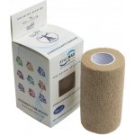 Kine-MAX Cohesive Elastic Bandage - Elastické samofixační obinadlo (kohezivní) 10 cm x 4,5 m - tělové – Hledejceny.cz