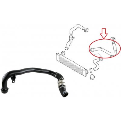 Hadice plnícího vzduchu Fiat Ducato 2006-2016 3,0 od turba do intercooleru, kompletní 1369757080 | Zboží Auto
