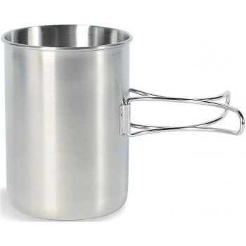 Tatonka Handle Mug 600 ml nerezový hrnek sklopná ucha stupnice