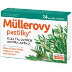 Muller Pharma Müllerovy pastilky s olejem čajovníku australského 24 ks – Hledejceny.cz