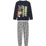 Chlapecké pyžamo navy modrá šedá – Sleviste.cz