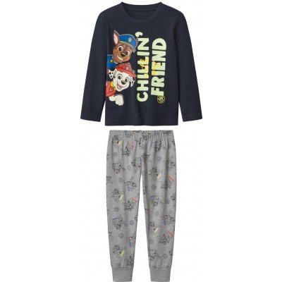 Chlapecké pyžamo navy modrá šedá – Sleviste.cz